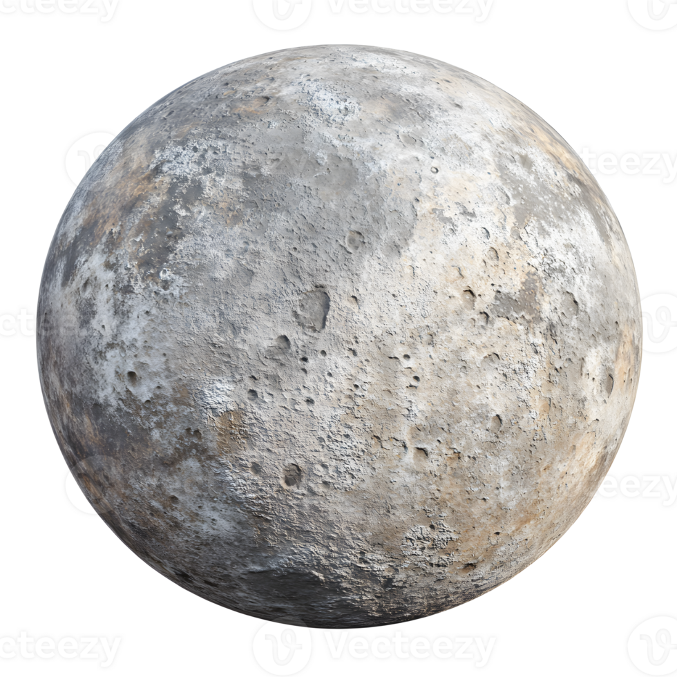 Detailed View of the Lunar Surface with Craters and Rocky Formations png