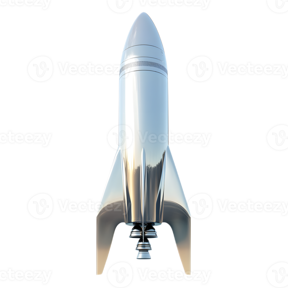 Sleek and Advanced Spacecraft Concept Showcasing Futuristic Technology and Space png