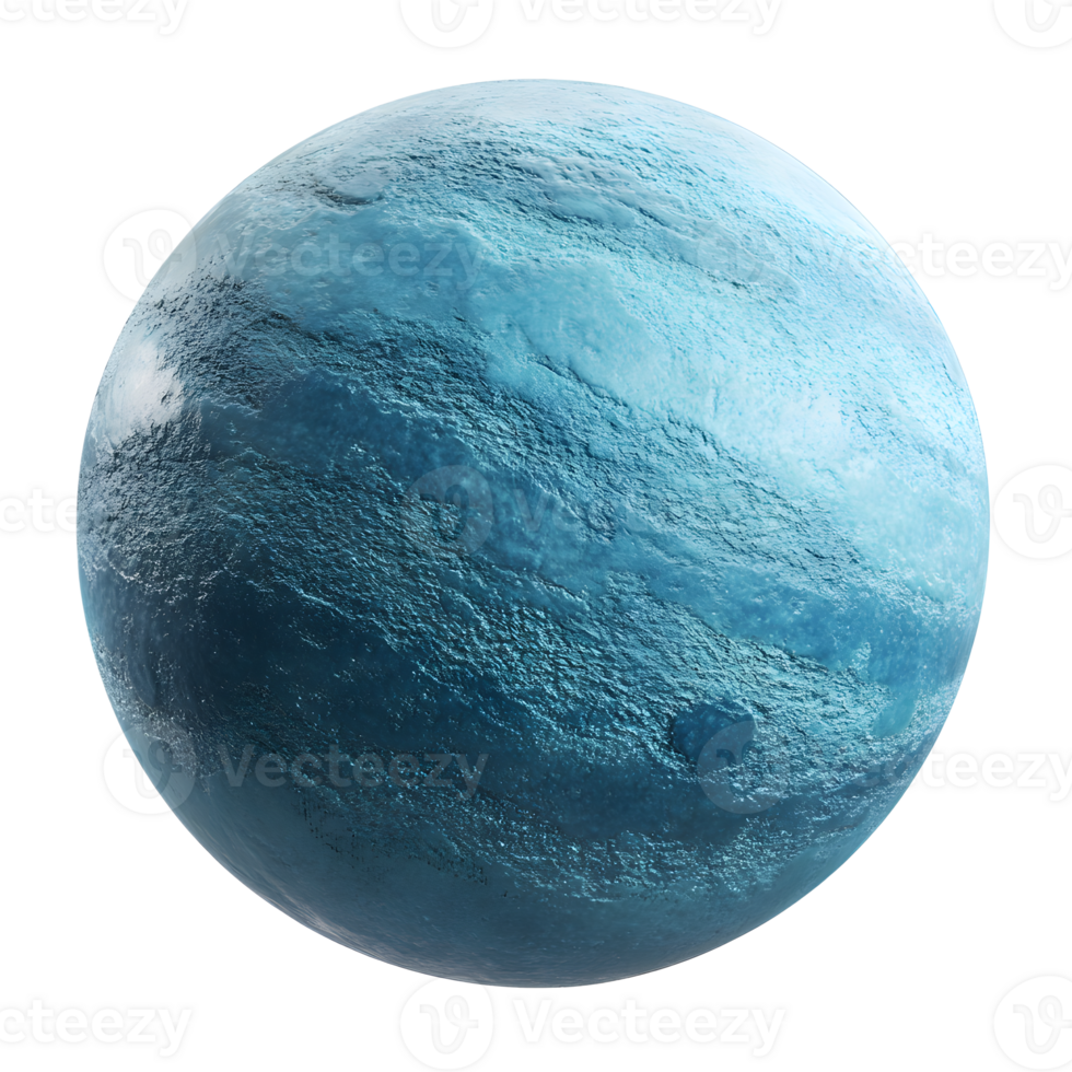 Tilted Celestial Sphere Depicting the Planet Uranus in the Solar System png