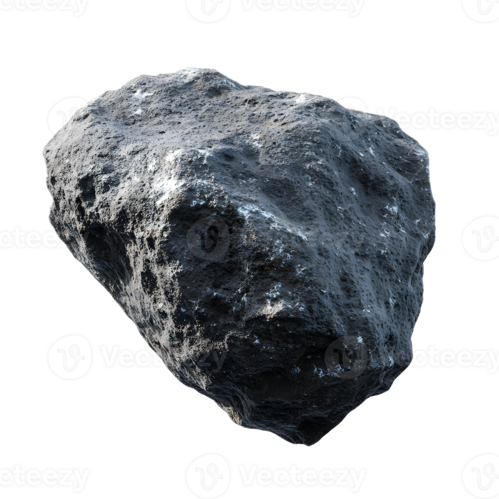 Mysterious Floating Asteroid in Vast Cosmic Landscape png