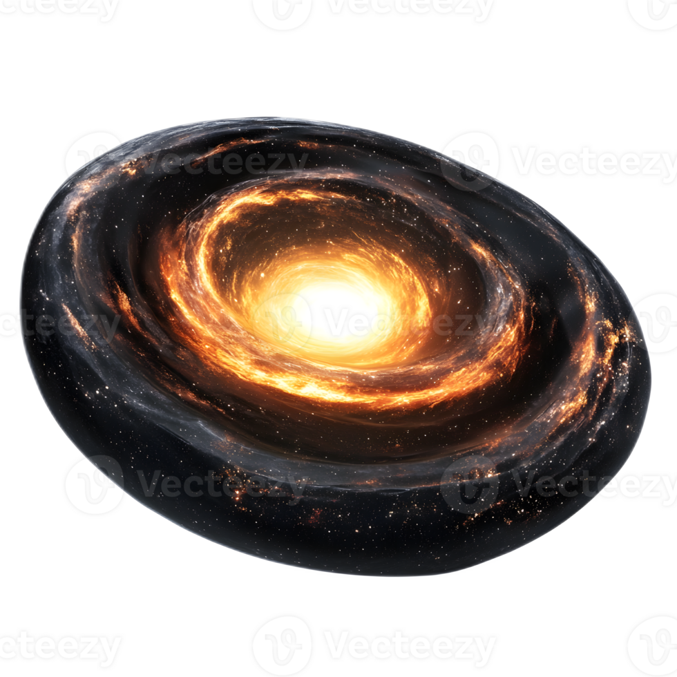 Swirling Galactic Vortex Cosmic Enigma of a Luminescent Black Hole s Accretion Disk png