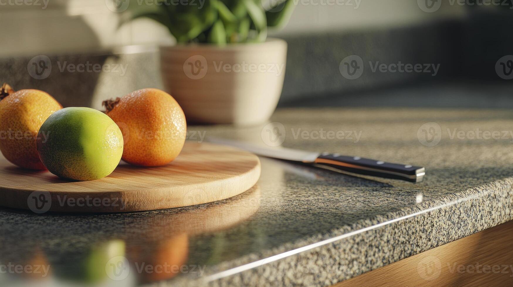 A wooden cutting board photo