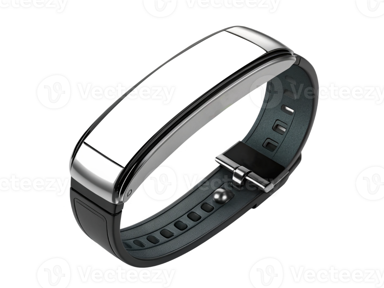 Smart fitness tracker with sleek design and adjustable strap png