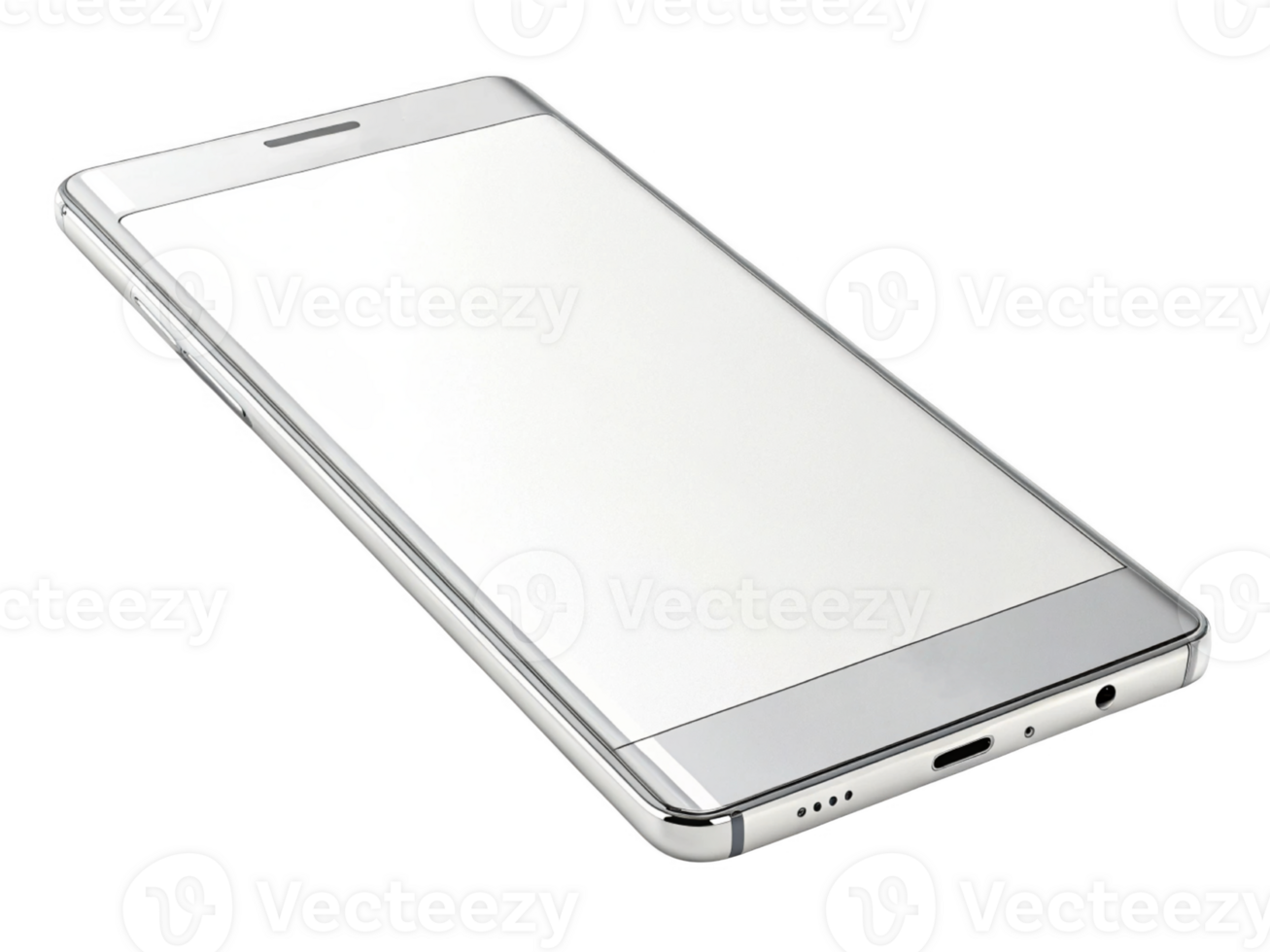 Sleek smartphone design showcasing modern technology with minimalist aesthetic and large screen png