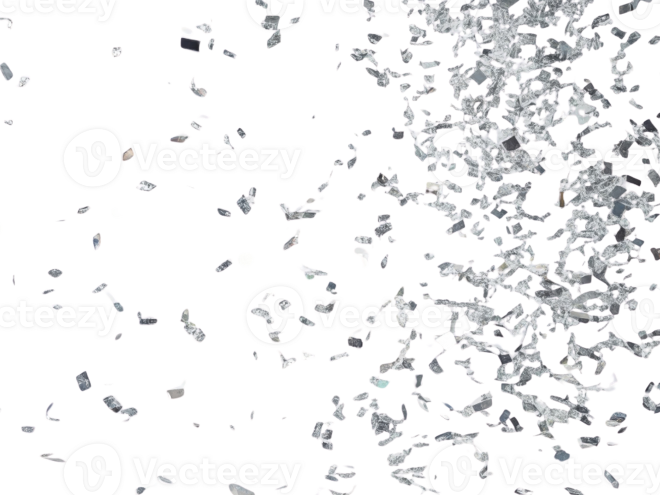 Celebrate with vibrant confetti scattered joyfully, creating festive atmosphere perfect for any occasion png