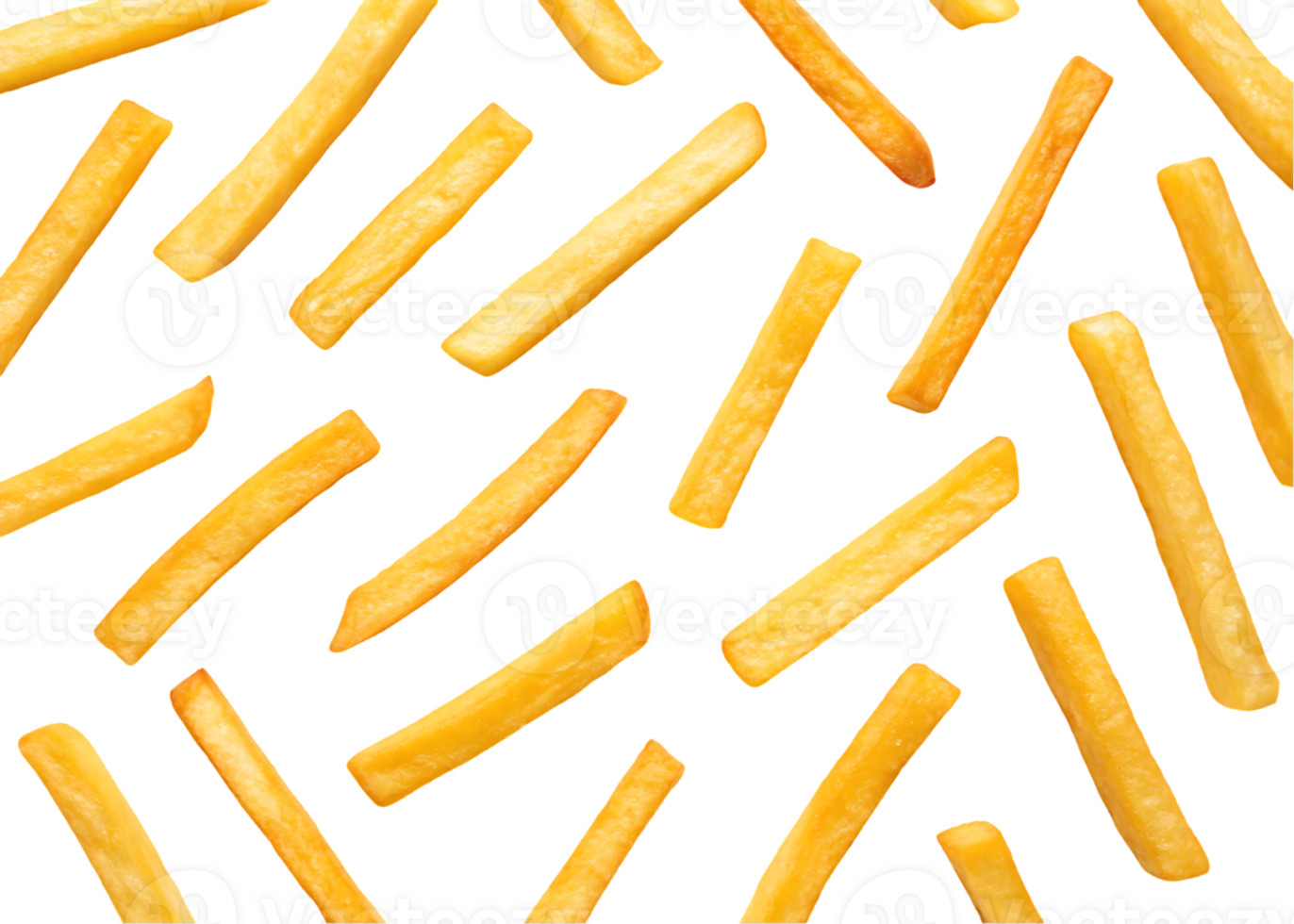French fries pattern background png
