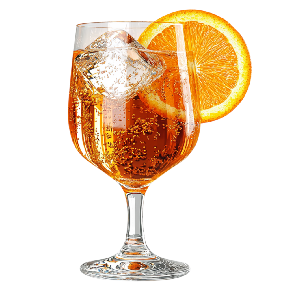 Zesty orange spritz ice citrus refreshes, blending summer ease mixology finesse. png