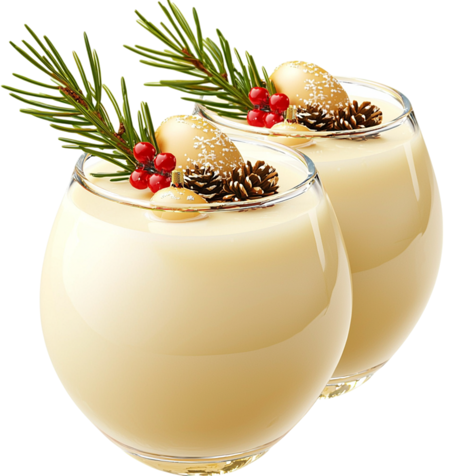 Creamy eggnog infused cinnamon nutmeg delivers rich festive warmth, holiday joy, an unforgettable seasonal treat. png