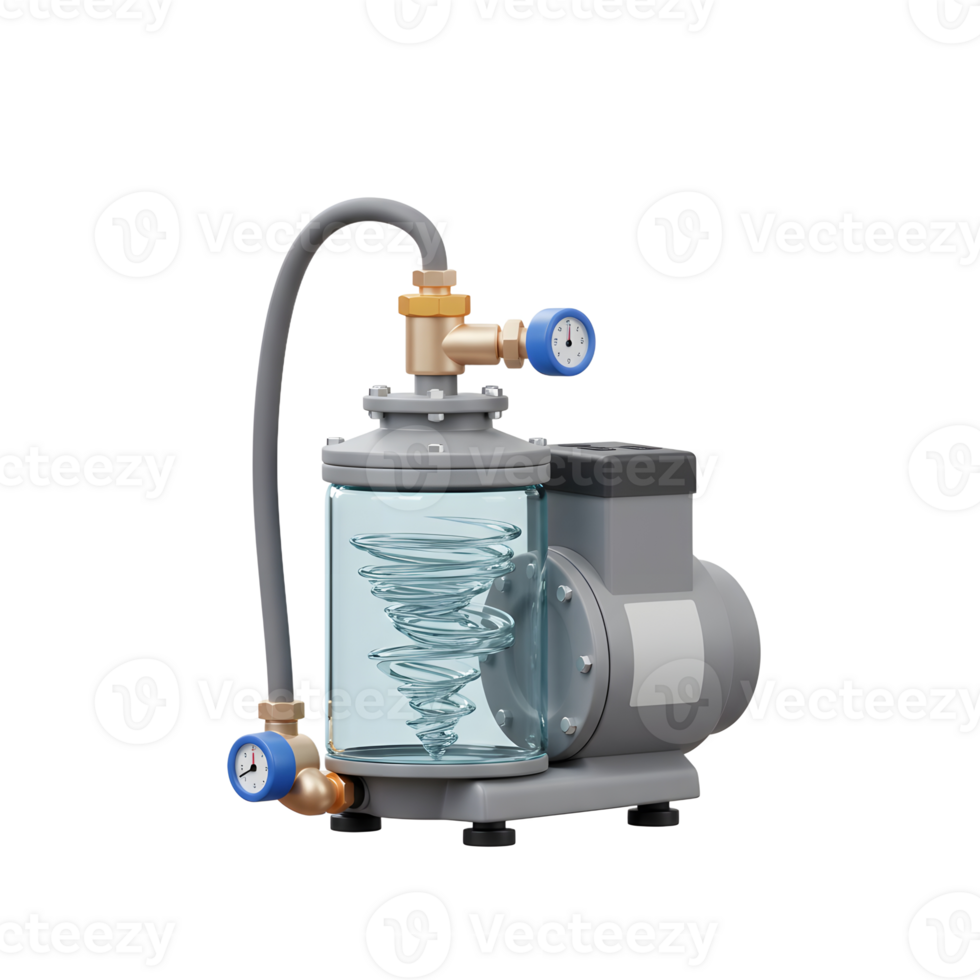 Analyzing Fluid Dynamics with a 3D Water Vortex Model for Engineering png