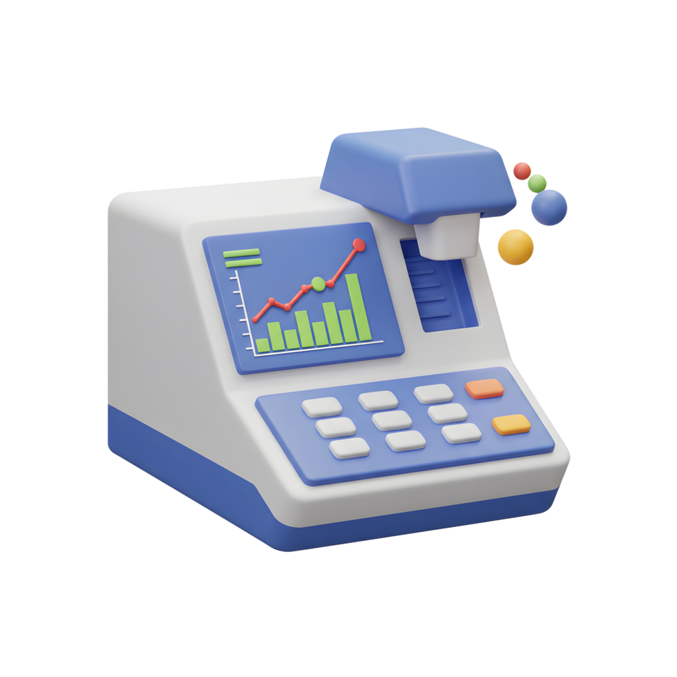 Analyzing Sample Data with Spectrophotometer for Research and Development png