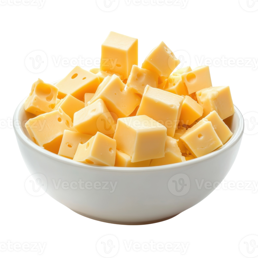 Artisan Cheese Bowl White Background on transparent background. png