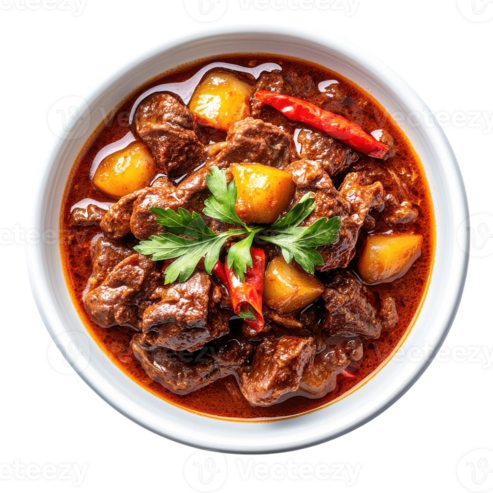 Spicy Stew Culinary Exploration on transparent background. png
