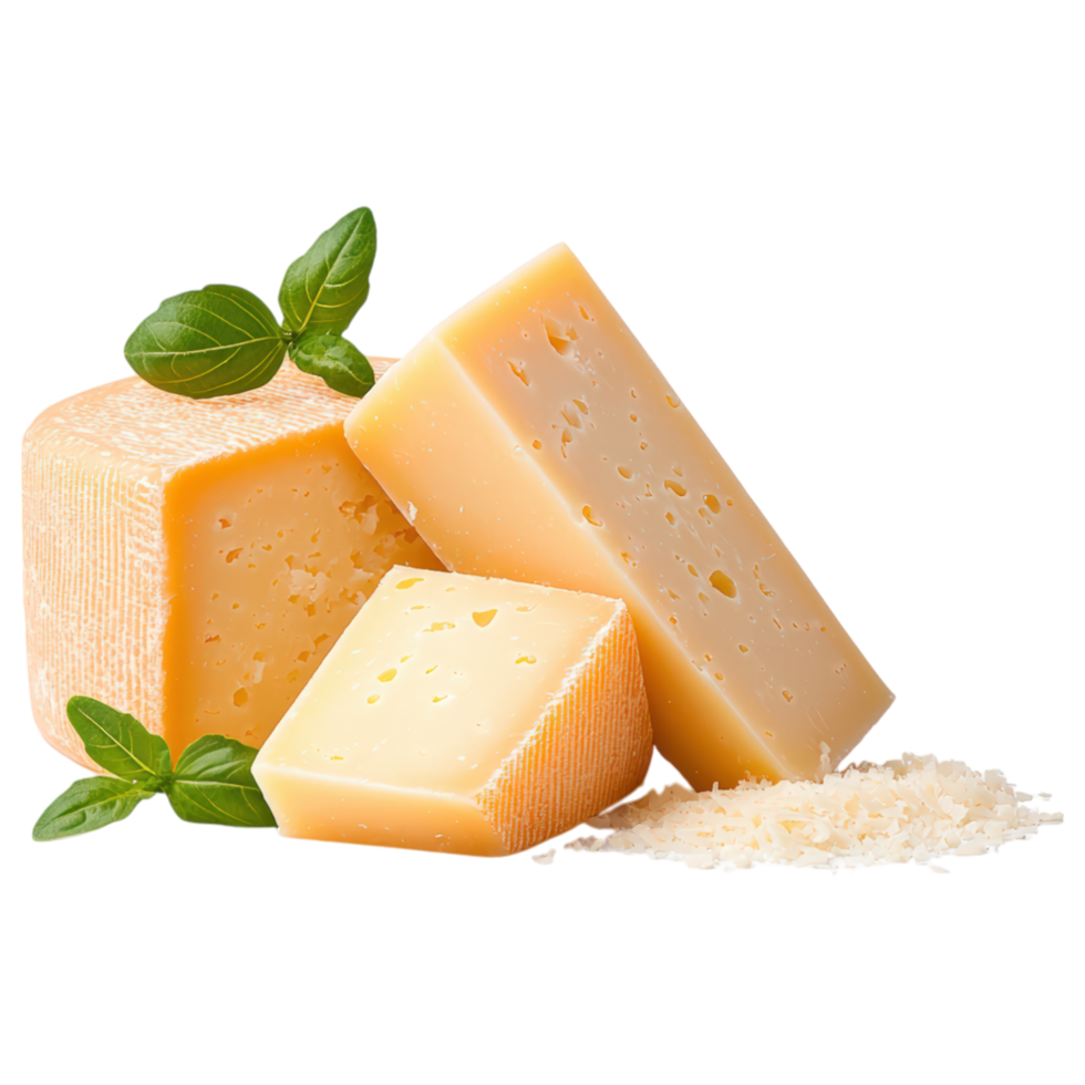 Free Isolated on Transparent Background, Creamy cheese, fresh herbs, and grated cheese create delightful food and beverage experience png