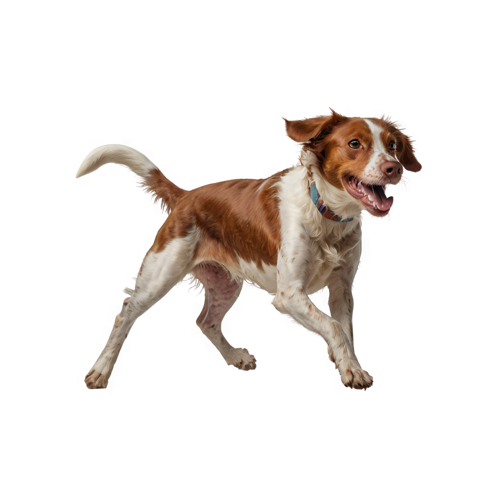 Austrian pinscher dog brown running fast png