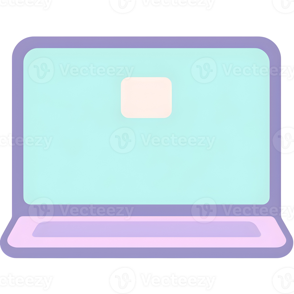 Notebook Pastel Icon On Transparent Background png
