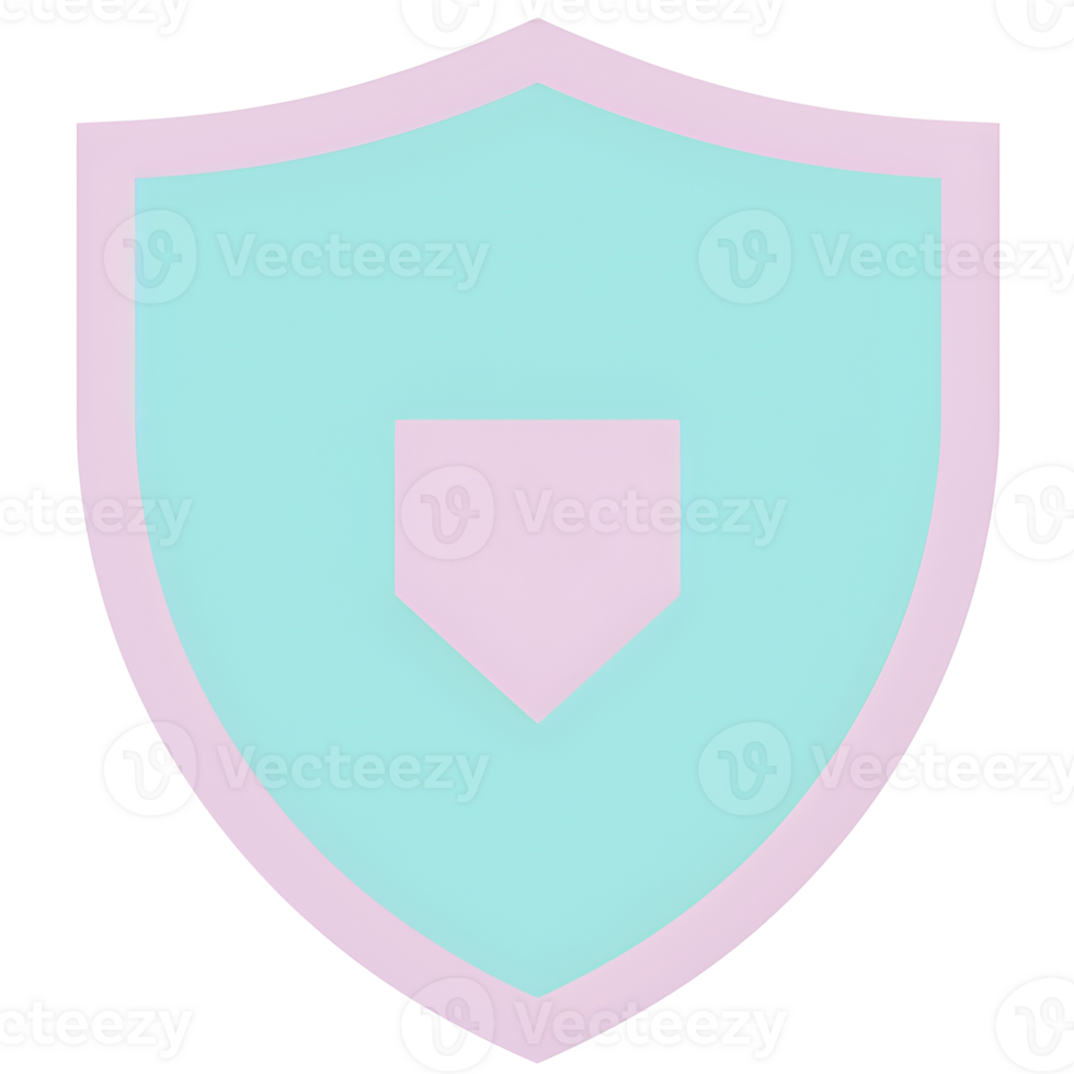 Security Shield Shield Pastel Icon On Transparent Background png