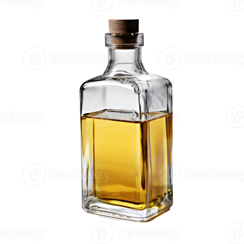 Whiskey Bottle Photograph On Transparent Background png
