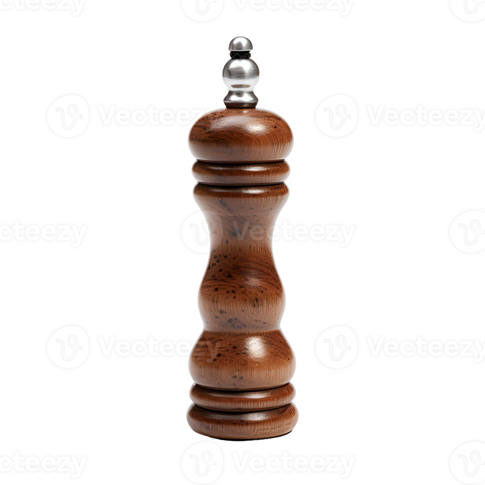 Wooden Spice Grinder Photograph On Transparent Background png