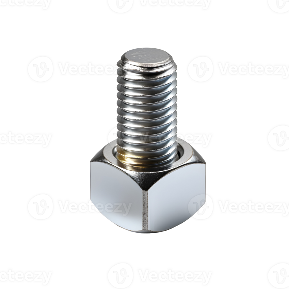 Sturdy Metal Bolt Photograph On Transparent Background png