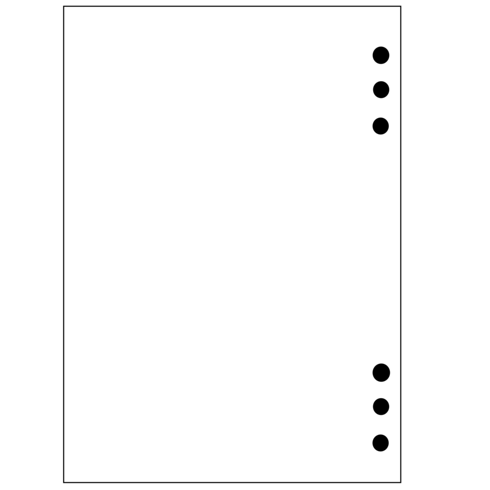 blank sheet of paper png