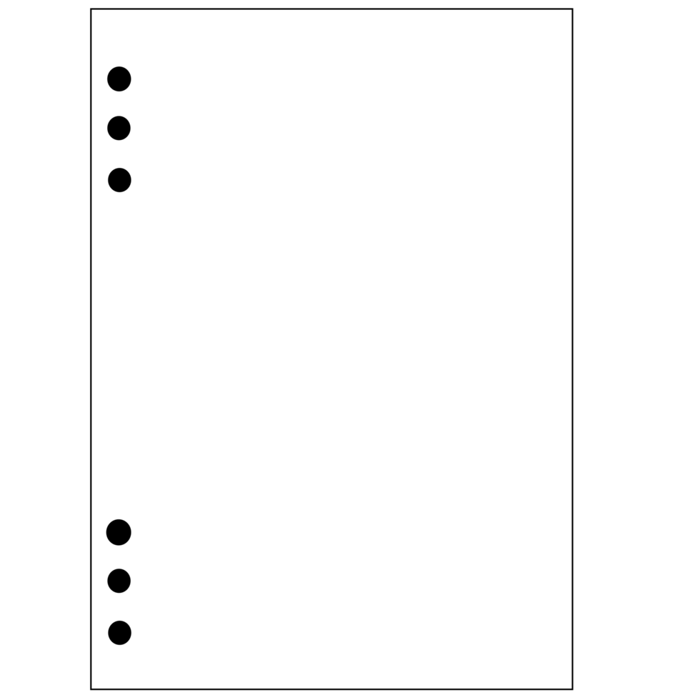 sheet of paper png