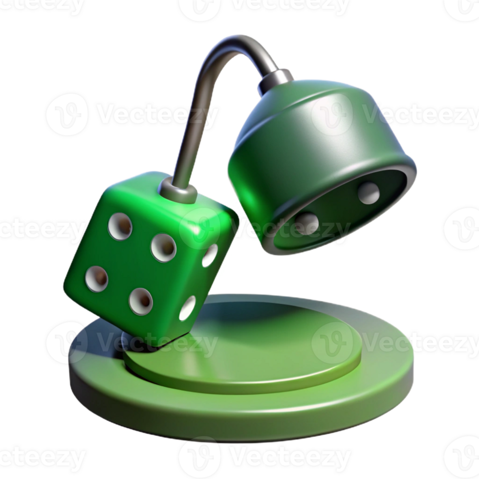 beautiful artistic A pair of dice tumbling across a green felt poker table, illuminated by a harsh overhead lamp, dramatic perspective, dark and gritty noir style original png