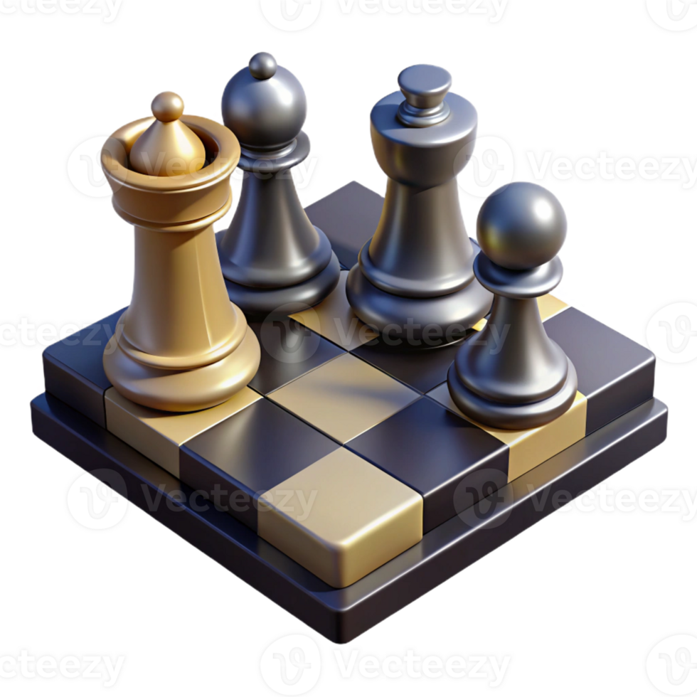 dramatic vintage A chessboard with pieces mid-game, cast in dramatic shadows, symbolic noir imagery original png