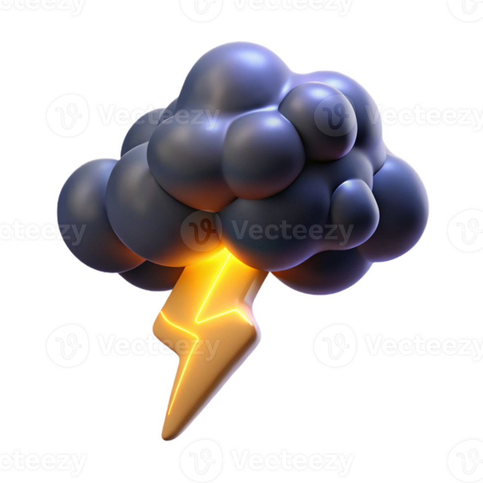 serene traditional A lightning strike illuminating a dark stormy sky, dramatic lighting, powerful atmosphere, realistic style high resolution png