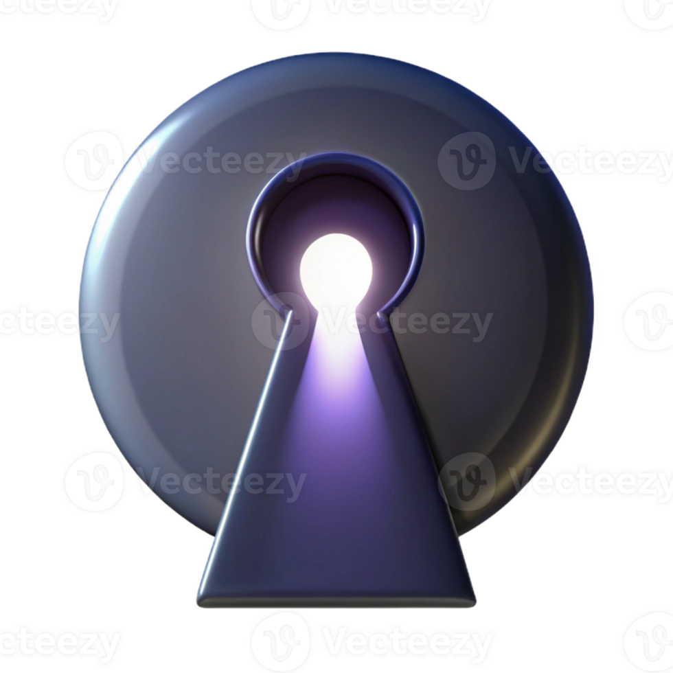 elegant traditional A close-up of a keyhole, light streaming through it, mysterious noir imagery detailed png