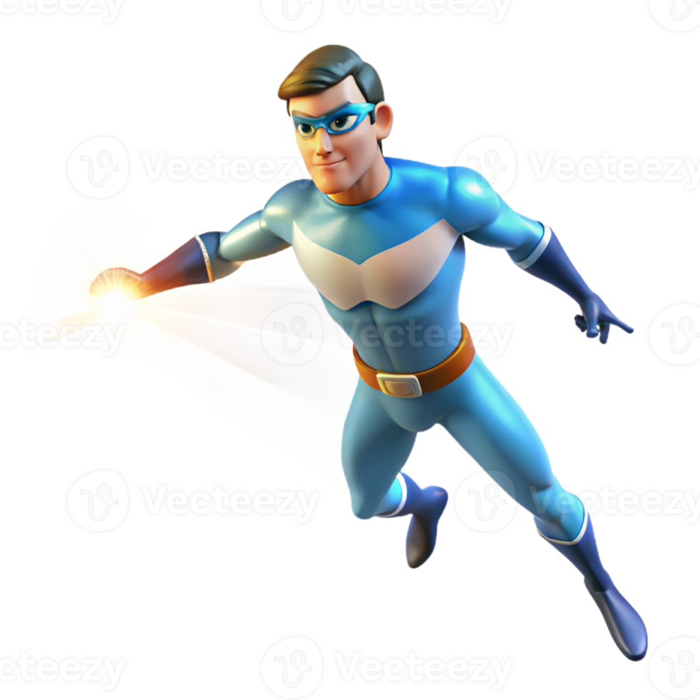 magnificent modern A superhero with teleportation powers, disappearing in a flash of light, lit with a bright, white light in a teleportation, sci-fi style high resolution png