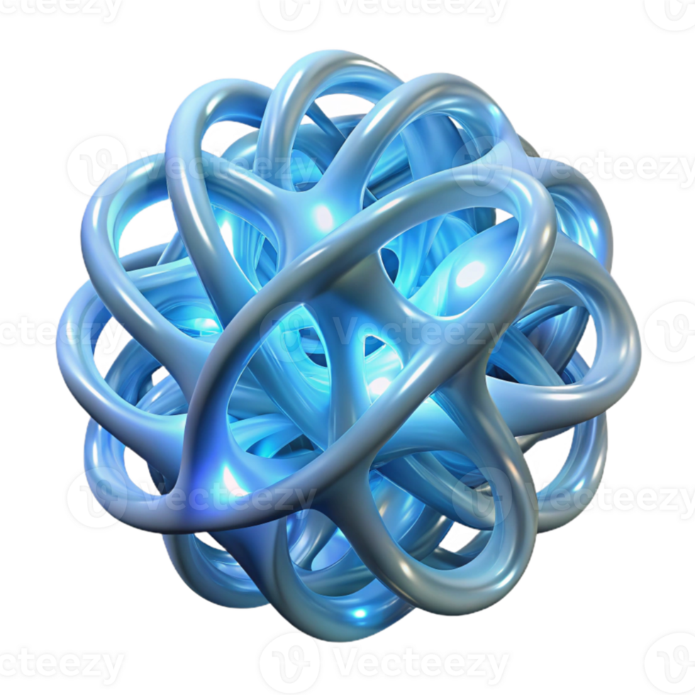 stunning classic Intertwined, bioluminescent tendrils of light forming an intricate, organic lattice structure, bathed in a cool, ambient light, with a smooth, minimalist style professional png