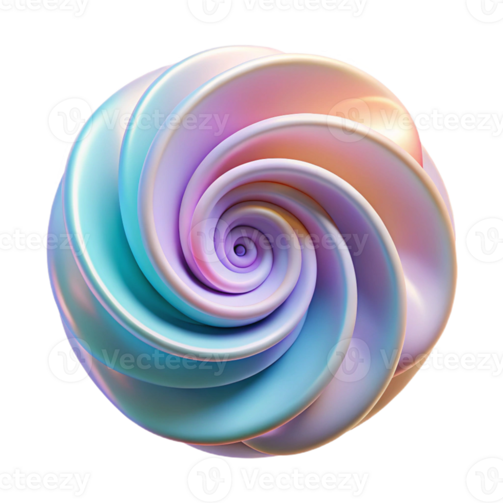 serene minimalist Delicate, fractal patterns unfolding in a mesmerizing spiral, illuminated by a soft, pastel-colored light, with a dreamy, ethereal aesthetic authentic png