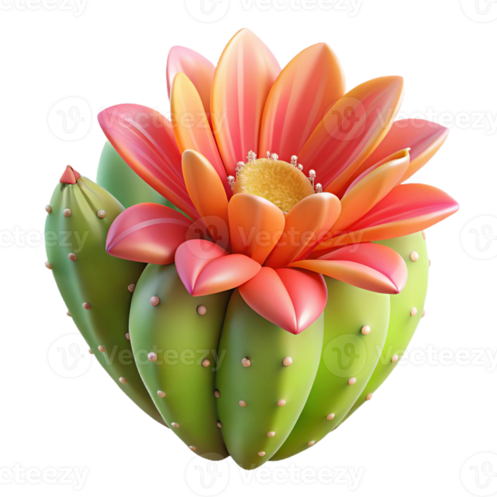 magnificent classic A close-up of a cactus flower, with vibrant colors and intricate details, lit by the desert sun authentic png