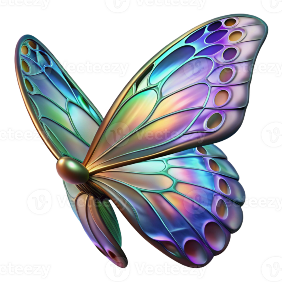 dramatic abstract A close-up of a butterfly wing, with intricate patterns and iridescent colors, macro photography authentic png