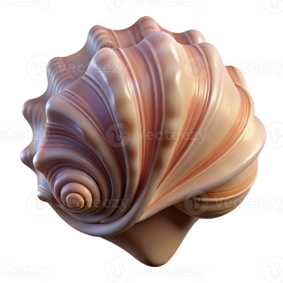 beautiful abstract A close-up of a seashell, with intricate patterns and textures, lit by soft, diffused light high quality png