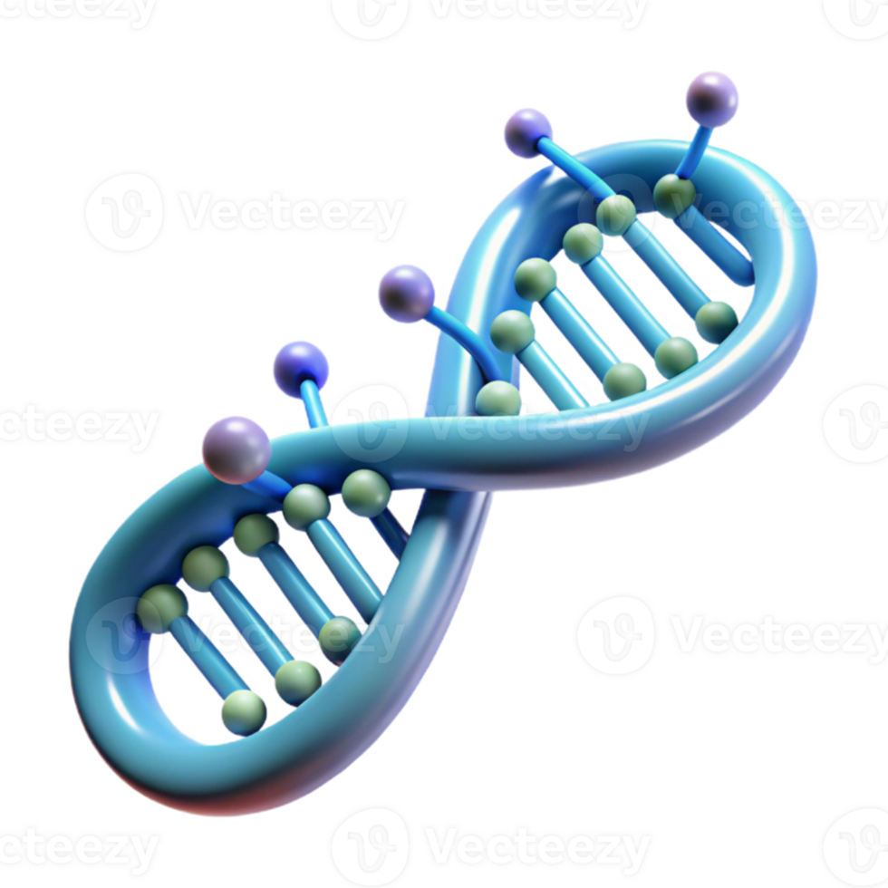 extraordinary contemporary A DNA strand transforming into a digital data stream, soft bioluminescent lighting, scientific visualization style high resolution png