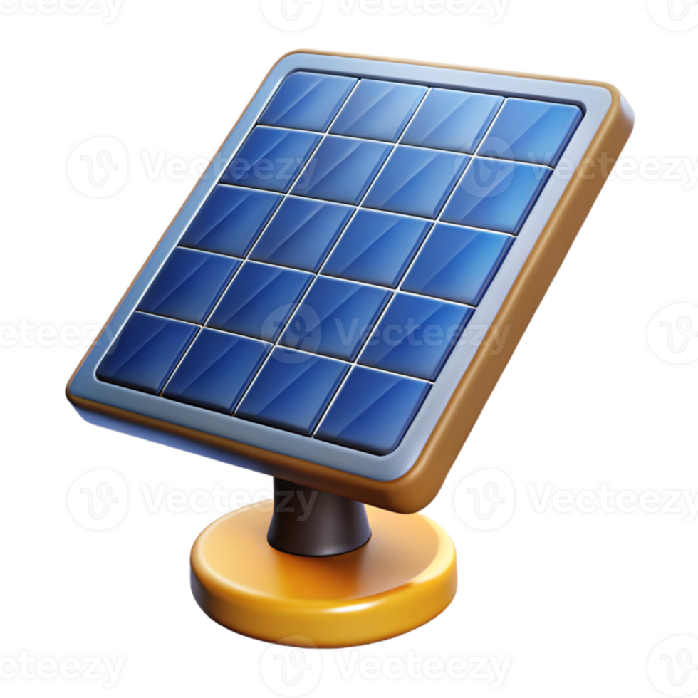 elegant artistic A solar panel absorbing sunlight, realistic lighting and textures, sustainable technology photography authentic png