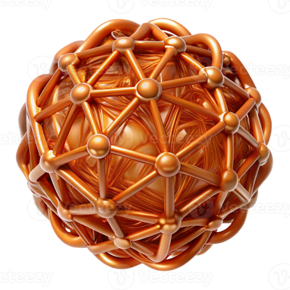 vibrant modern A network of interwoven, glowing fibers, resembling a complex tapestry, with a warm, earthy color palette, organic style premium png
