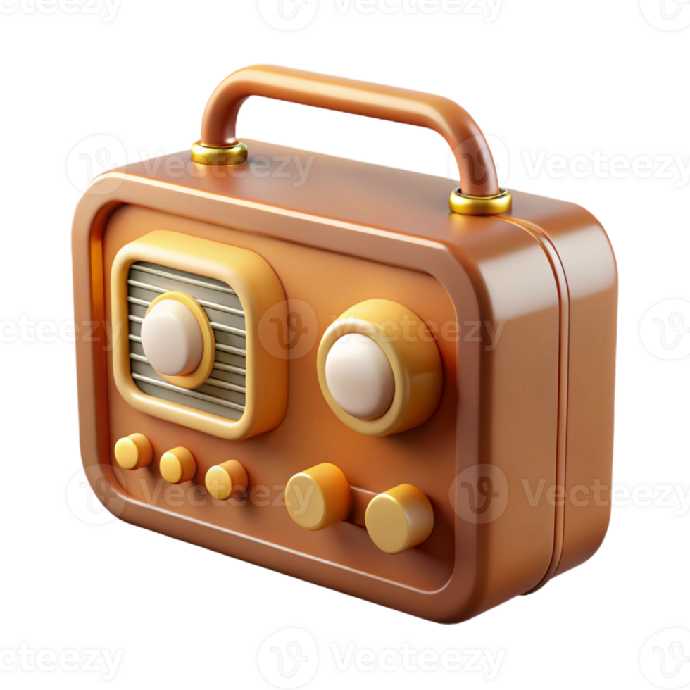 magnificent modern A grainy photograph of a vintage radio with knobs and dials, warm, nostalgic lighting, retro style exclusive png