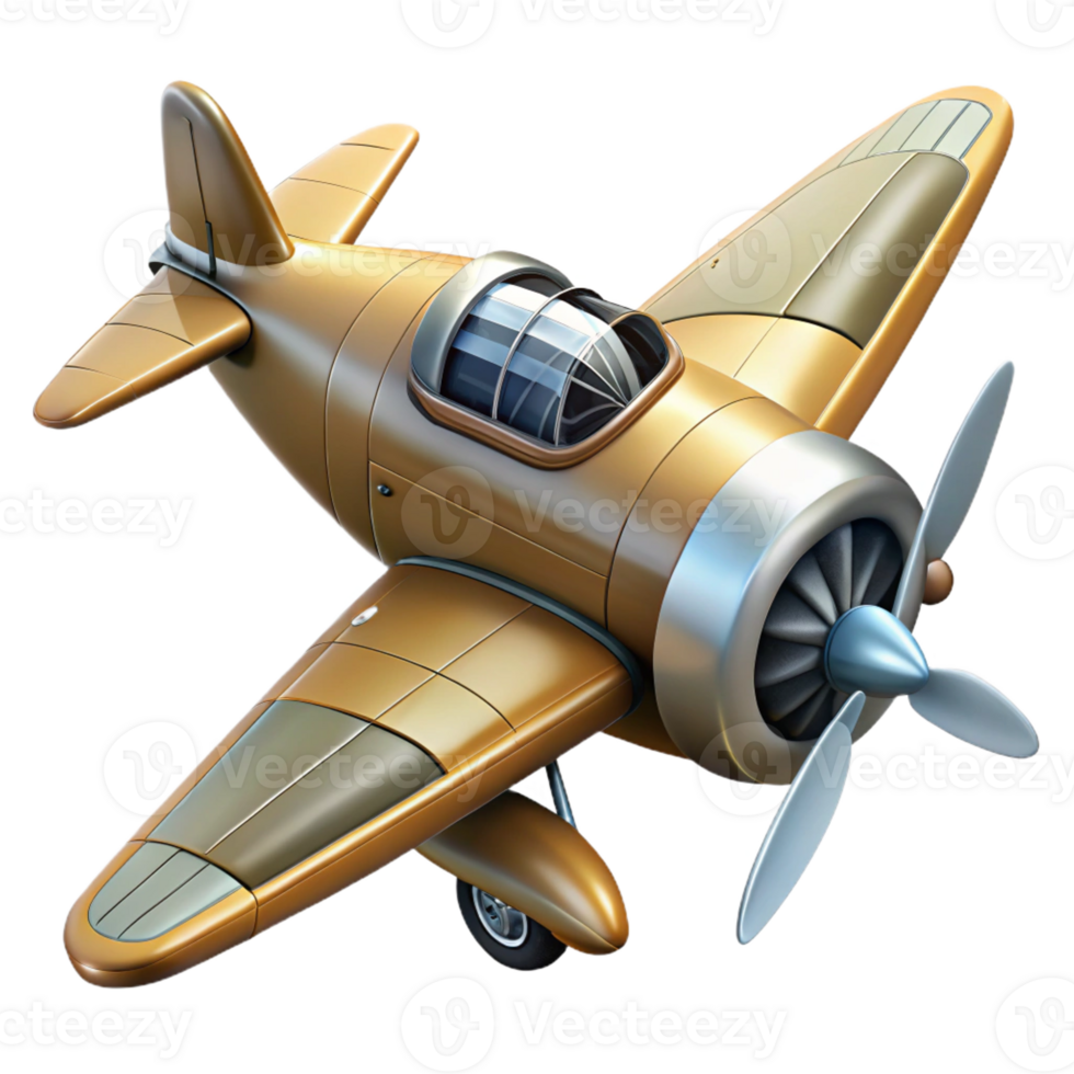 wonderful traditional A highly detailed drawing of a vintage airplane with propellers and wings, realistic lighting, technical illustration style genuine png