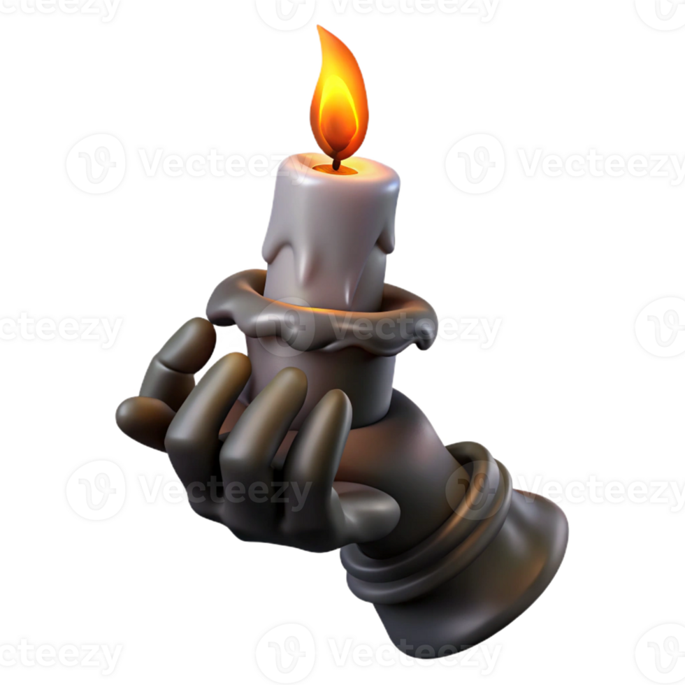serene modern A withered gothic hand clutching a flickering candle, dramatic chiaroscuro lighting, detailed charcoal sketch style high resolution png