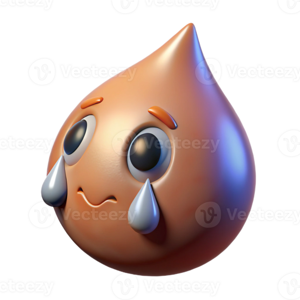 impressive modern A single gothic tear rolling down a pale cheek, extreme close-up, hyperrealistic digital art style premium png