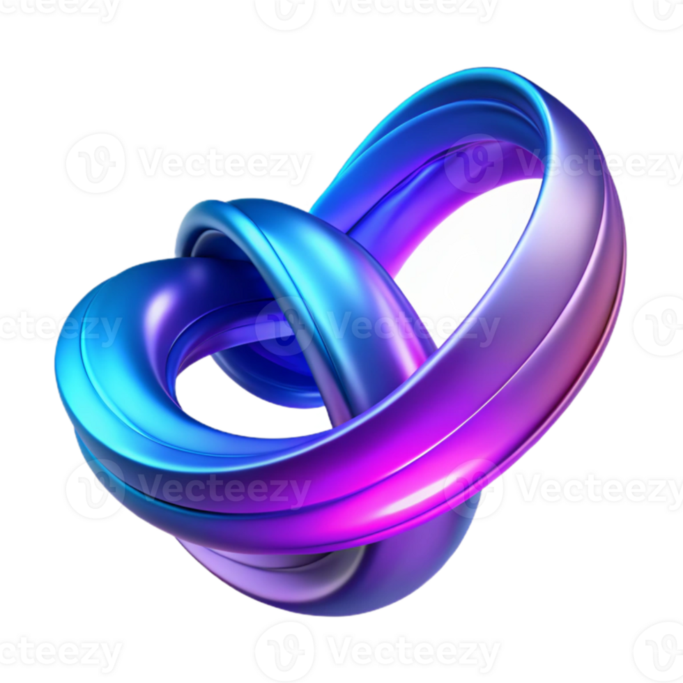 dramatic classic Abstract flowing ribbons of energy, with a gradient from deep purple to electric blue, illuminated by a soft inner glow, in a surreal style exclusive png