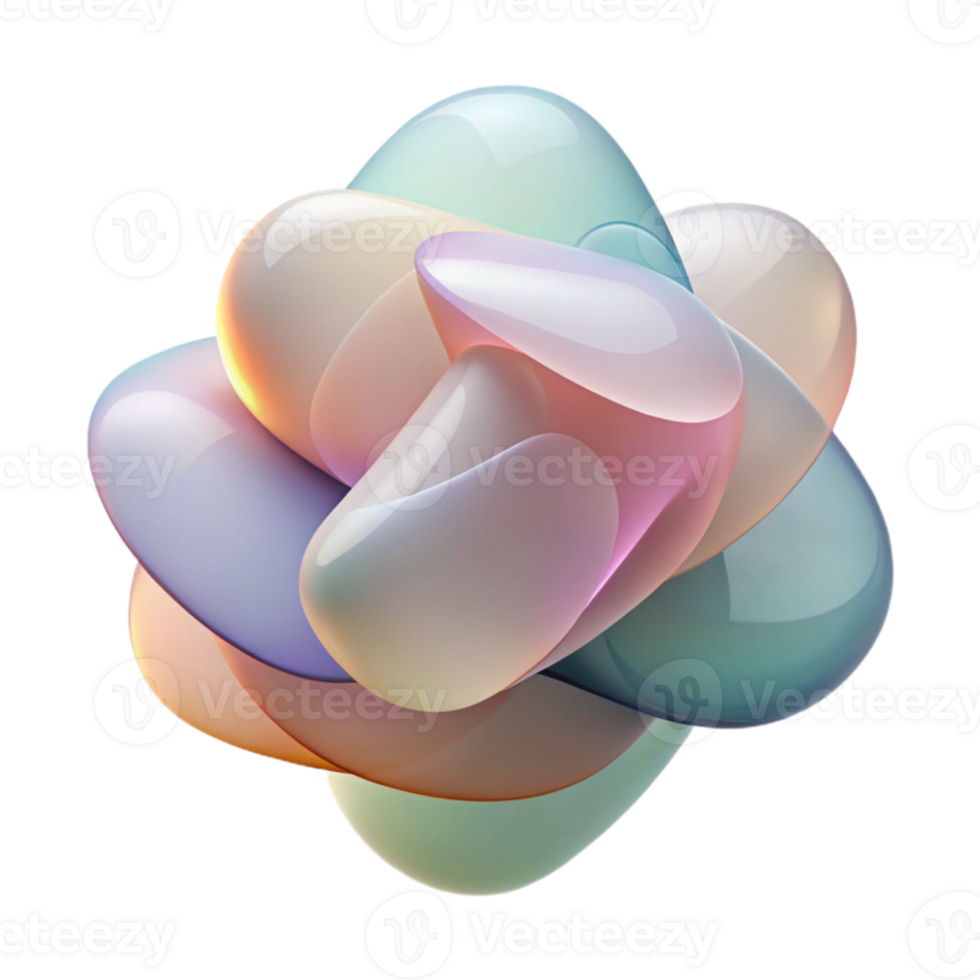 wonderful classic A series of overlapping translucent shapes, creating a sense of depth and layering, with a soft color palette and a minimalist aesthetic, in a subtle abstract style high resolution png