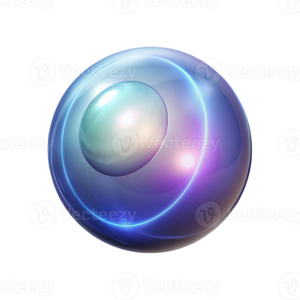 dramatic creative A solitary, glowing orb of pure energy floating in the void, emitting a soft, pulsating light, abstract art style high quality png