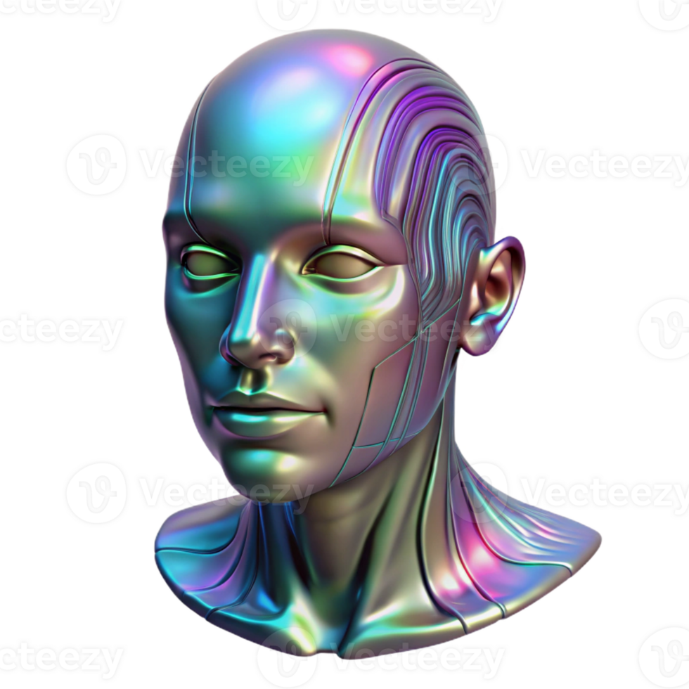 magnificent classic A holographic projection of a human face, glitching and distorting, against a backdrop of abstract data streams. Eerie, unsettling lighting, digital art style detailed png