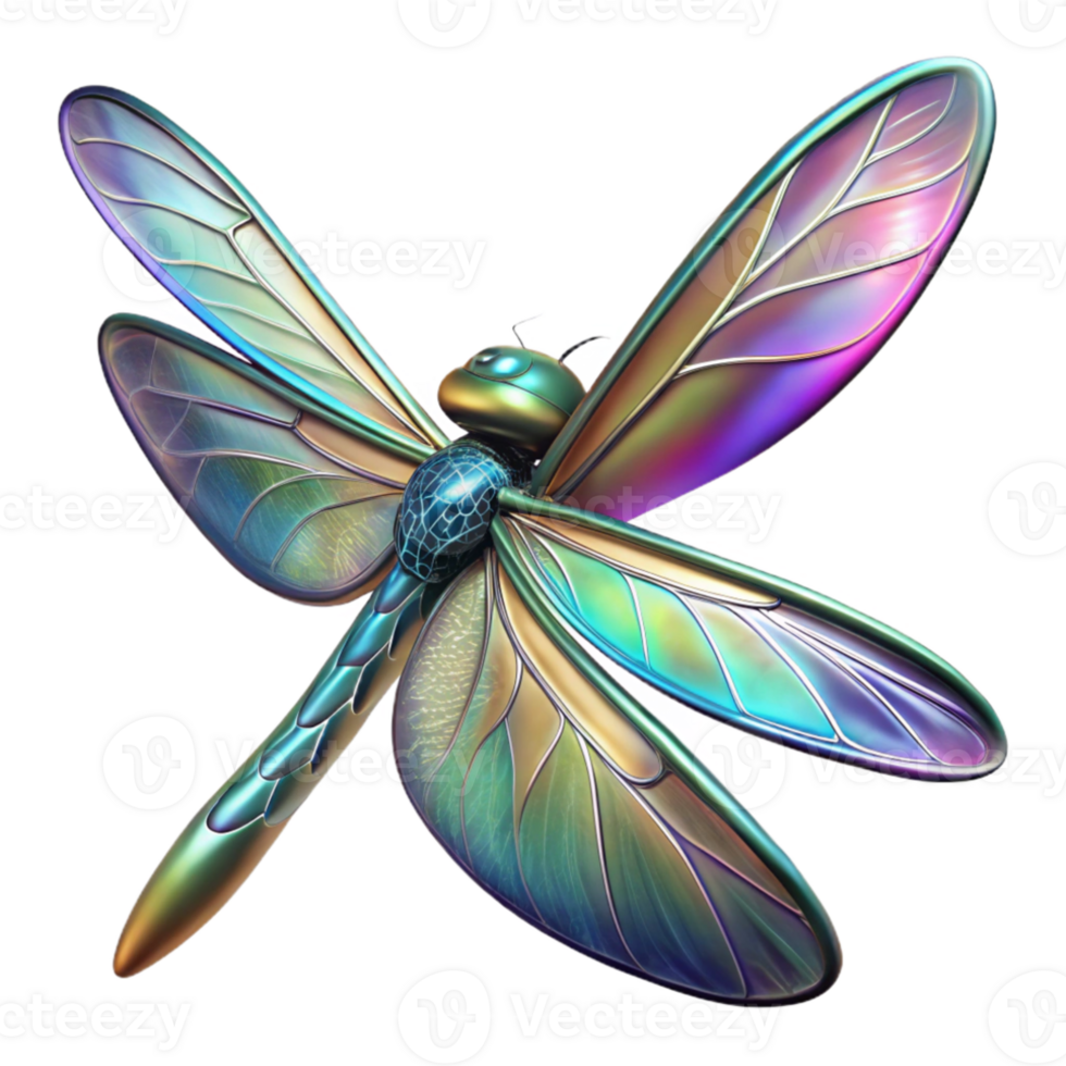 stunning vintage A close-up of a dragonfly's wings, intricate details, iridescent colors, backlit, 4K png