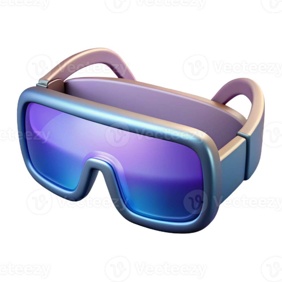 dramatic contemporary A pair of augmented reality glasses displaying a virtual interface, sleek design, soft lighting, product design style high quality png