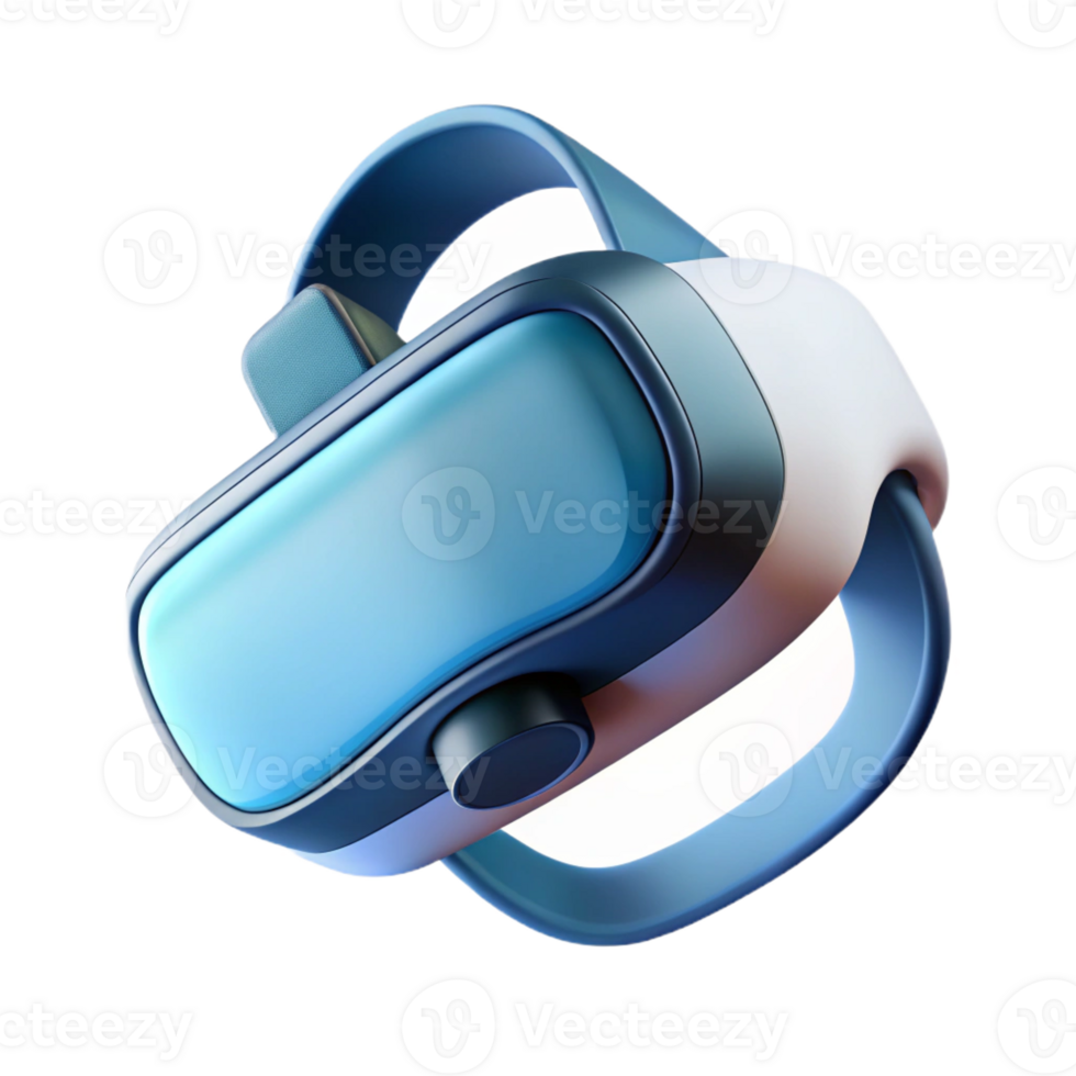 stunning vintage A virtual reality headset floating in mid-air, sleek and modern design, soft lighting, product photography style original png