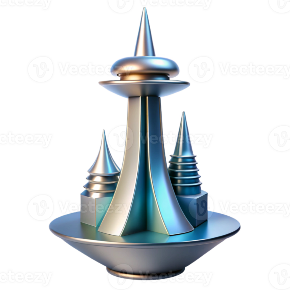 extraordinary artistic Conceptual skyscraper, gravity-defying design, futuristic lighting, abstract style original png